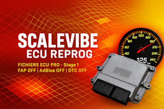 edit your ecu file for stage 1 chiptuning dpf egr adblue off