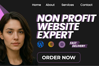 charity website nonprofit website ngo website fundraising website church website