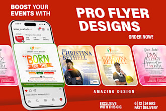 do church flyer design, event flyer, postcard design,  conference