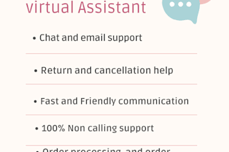 provide ecommerce chat and order support