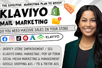 setup klaviyo email marketing and automation SMS marketing email campaign