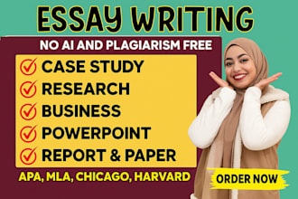 do research and summary writing, business, report writing, paper, case study