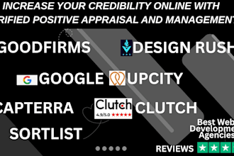 increase the repute of your website with clutch goodfirm g2 sorlist designrush