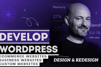fix and design wordpress website for your business and ecommerce