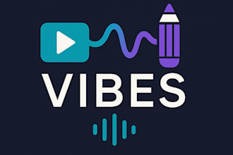 high quality video editing, unique logo design