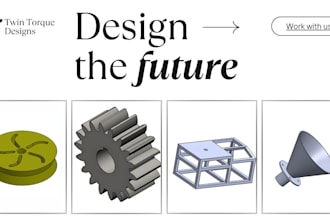 create 3d cad models and 2d drawings using solid work