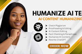 humanize ai content editing chat gpt rewriting posts proofreading