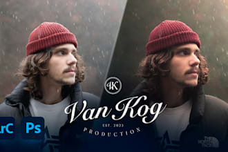 professionally edit and color correct your photoshoot images