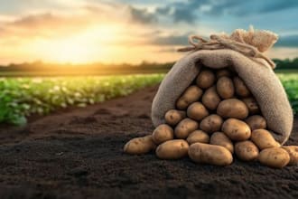 create potato farm fruit website