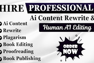 humanize ai content editing chat gpt rewriting posts proofreading