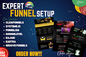 build funnel gohighlevel, clickfunnels, kartra, kajabi, funnelish, systeme io
