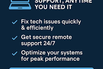 provide reliable technical support and remote IT help