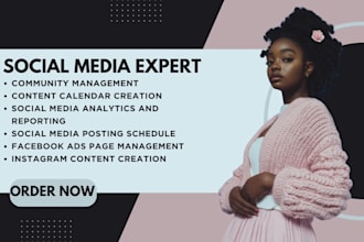 be your all in one social media management and content creator for your brand