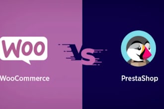 fix bugs and solve problems in prestashop or woocommerce website