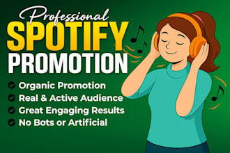 do spotify music promotion, spotify album promotion, spotify artist growth