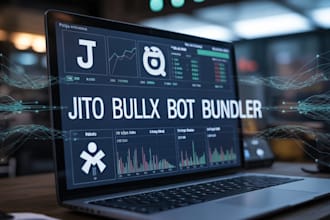 create crypto trading bot on solana with jito, bullx and bundler