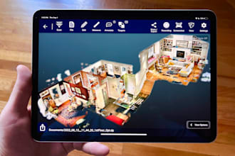 create modern ai augmented reality app, lidar 3d scanner app, ar measurement app