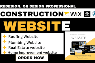 construction website, contractor website, home remodeling website, hvac website