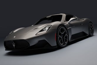 build any kind of 3d automobile,maserati,3df1 f2 sculpt,glb cars model,car rig