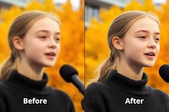 professionally upscale ang enhance your images to high resolution