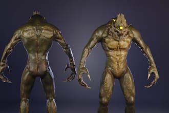 make real 3d human model, modular ue5 rig3d, arkit, shapr3d, war game character