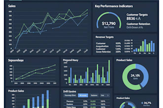 create custom excel dashboards for inventory, sales, and cost tracking