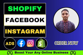 be your shopify facebook ads and meta ads manager