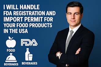 do fda registration and import permit for your food products usa