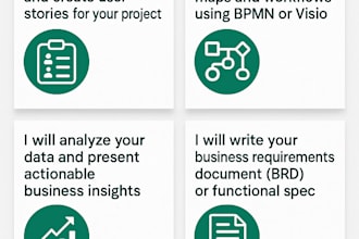 gather business requirements and create user stories for your project