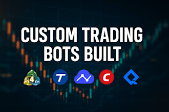 code your strategy on ninjatrader, quantower, ctrader bot, pinescript and mql4