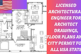 stamp, draw, review engineering architectural drawing floor plan mep city permit