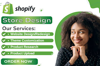 build shopify store design shopify website shopify dropshipping store design