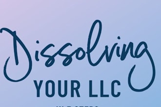 dissolve US llc, dissolve new mexico, wyoming llc, ein closure, reinstate llc