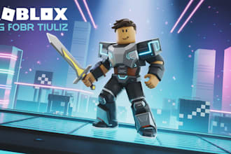 make roblox ugc clothing icon logo design modeling scripting ui roblox game