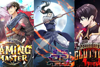 draw anime manga shonen webtoon webnovel anime couple dnd light novel cover art