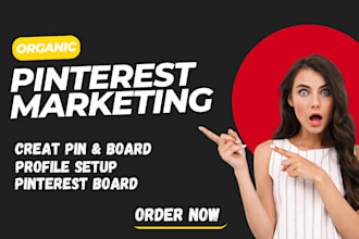 be your pinterest marketing manager and SEO manager