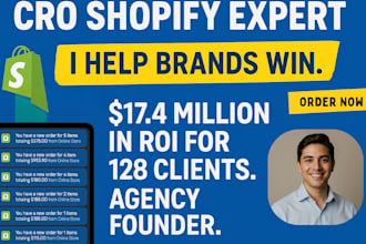 shopify conversion rate optimization, boost shopify sales, shopify cro audit,