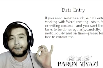 data entry and pdf word
