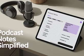 write engaging podcast show notes and episode summaries
