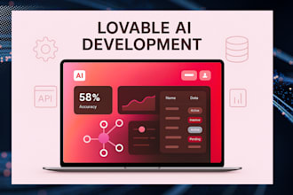 build lovable ai, supabase web app, saas app lovable dev and n8n automation