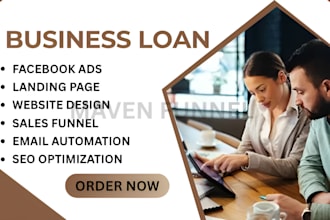 business loan leads business loan landing page business loan website mca leads