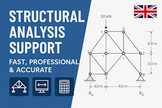 offer structural design and analysis report for beam column and foundation plan