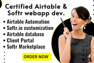 airtable database, airtable expert, softr webapp, airtable automation