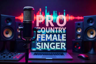 sing and write an original country or pop song with female vocals