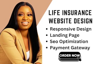 insurance website wordpress insurance landing page life insurance quote website