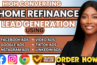 home refinance leads VA loan mortgage refinance mortgage facebook ads google ads