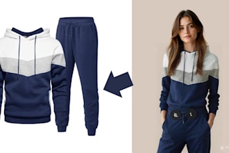 do apparel photography with ai generated realistic fashion models