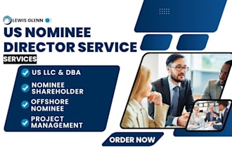 provide nominee director and shareholder services for your company
