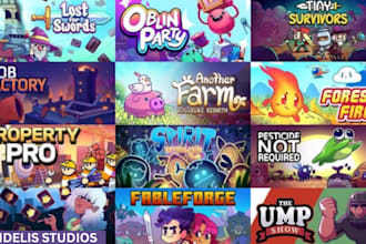 create custom steam capsule art game banner for your game in any style