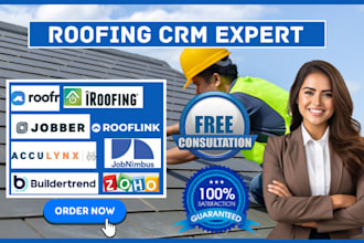 do roofing CRM roofr rooflink iroofing jobber jobminbus buildtrend acculynx zoho